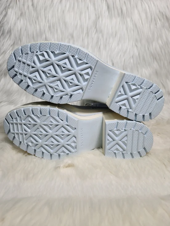 Converse Chuck Taylor All Star De Luxe Heel Blue Women 7 / Unisex 5 NEW - Picture 7 of 8